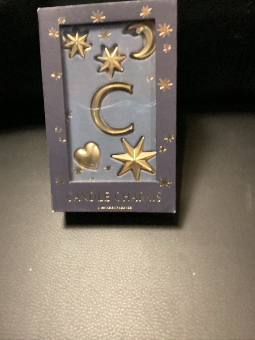 Anthropologie Gold Celestial Candle Charms